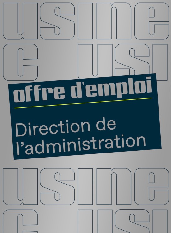 Offre d'emploi Direction de l'administration